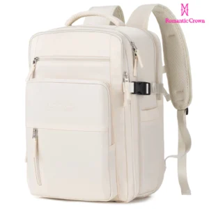 Mochila de Viagem Feminina Multifuncional Impermeável Reforçada Expansível